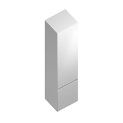 Шкаф-колонна Cubo 35х30х165 см, белый глянцевый, левый, подвесной монтаж, Kerama Marazzi CU.165lh\WHT Kerama Marazzi