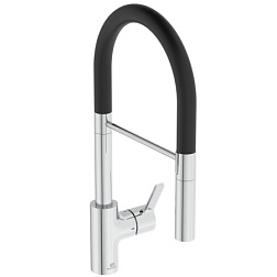 Смеситель для кухни с выдвижной лейкой Gusto R-типа, полупрофессиональная версия, Ideal Standard BD417AA Ideal Standard