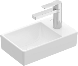 Подвесная раковина Avento 36х22х9 см, санфарфор, с отв. под смеситель, Villeroy&Boch 43003L01 Villeroy&Boch
