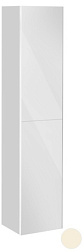 Шкаф-колонна Royal Reflex 35х33,5х167 см, магнолия, левый, подвесной монтаж, с бельевой корзиной, Keuco 34031220001 Keuco
