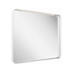 Зеркало Strip 90,6х70,6 см, белая рама, с подсветкой, Ravak X000001568 Ravak