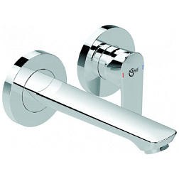 Встраиваемый в стену смеситель для раковины Connect Air длина излива 18,5см, Ideal Standard A7029AA Ideal Standard