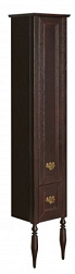Шкаф-колонна America Evolution L 40,5х31,3х200 см, дуб темный шоколад, правый, подвесной монтаж, Roca ZRU9302948 Roca