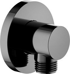 Шланговое подключение глянец, PVD, чёрный цвет, Nobili AD150/12FLP Nobili