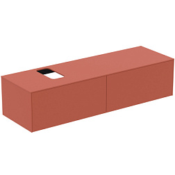 Модуль под раковину Conca 158,7х50,5х37 см, вырез в столешнице под заказ, матовый закат, система push-to-open, Ideal Standard T3983Y3 Ideal Standard