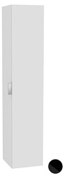 Шкаф-колонна Edition 11 35х37х170 см, черный глянцевый, правый, система push-to-open, подвесной монтаж, с бельевой корзиной, Keuco 31331570002 Keuco