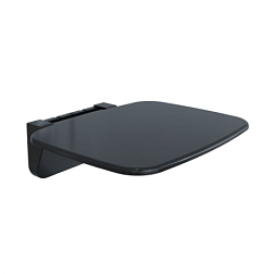 Сиденье для душа Seduro черное, Excellent DOAC.1501BL Excellent