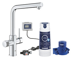 Кухонный смеситель для фильтра Blue Pure с фильтром в комплекте, хром, Grohe 30589000 Grohe