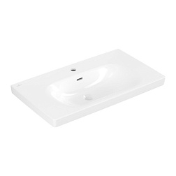Подвесная раковина Skyla 80х46х16 см, TitanCeram, с отв. под смеситель, Villeroy&Boch 5A518001 Villeroy&Boch