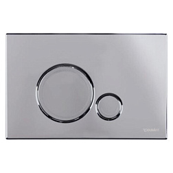 Клавиша смыва DuraSystem круглые кнопки, пластик, механическая, Duravit WD5010021000/WF5120021010 Duravit