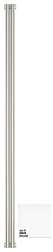 Отопительный дизайн-радиатор Эстет 9х180 см, 2 секции, белый, двухрядный коаксиальный, Сунержа 12-0332-1802 Сунержа