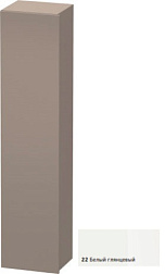 Шкаф-колонна DuraStyle 40х36х180 см, корпус-базальт матовый, фронт-белый глянцевый, левый, подвесной монтаж, Duravit DS1229L2243 Duravit