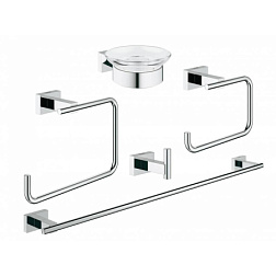 Набор аксессуаров Essentials Cube 5 предметов, Grohe 40758001 Grohe