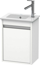 Модуль под раковину Ketho 40х28,5х55 см, петли слева, белый матовый, Duravit KT6417L1818 Duravit