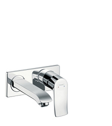 Лицевая часть встраиваемого смесителя Metris излив 165 мм, 1 функция, Hansgrohe 31085000 Hansgrohe