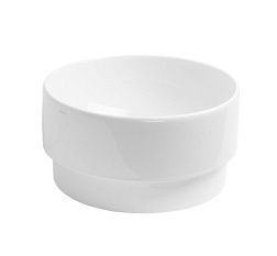 Накладная раковина PO-MO 37х37х19 см, санфарфор, Simas PO01bi Simas