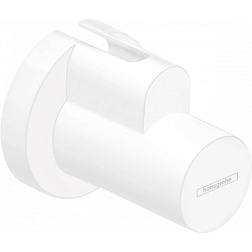 Декоративная накладка для углового вентиля Flowstar белая матовая, Hansgrohe 13950700 Hansgrohe