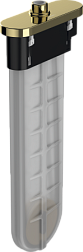Внутренняя часть смесителя на борт ванны sBox цвет золото, Hansgrohe 28020990 Hansgrohe