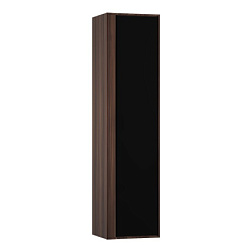 Шкаф-колонна Metropole 40х35х160 см, сливовое дерево/чёрный, правый, подвесной монтаж, Vitra 58203 Vitra