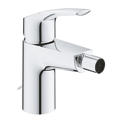 Смеситель для биде Eurosmart с цепочкой, с донным клапаном, Grohe 32927003 Grohe