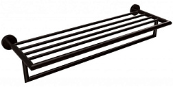 Полка для полотенец Dark 55 см, цвет черный, Bemeta 104219070 Bemeta