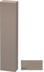 Шкаф-колонна DuraStyle 40х24х180 см, корпус-базальт матовый, фронт-лен, левый, подвесной монтаж, Duravit DS1228L7543 Duravit