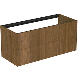 Модуль под раковину Conca 120х50,5х54 см, темный орех, система push-to-open, Ideal Standard T3945Y5 Ideal Standard