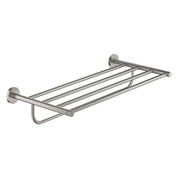 Полка для полотенец Essentials 60,4 см, (функциональная длина 55 см), цвет стальной, Grohe 40800DC1 Grohe