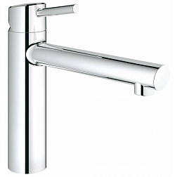 Смеситель для кухни Concetto для монтажа перед окном, поворотный излив, Grohe 31210001 Grohe
