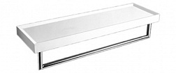 Полка для полотенец Young 50 см, хром / белый, Fantini 96 02 7604P1 Fantini