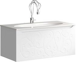 Модуль под раковину Elegance 120х51х46 см, белый матовый, Clarberg EL0112 Clarberg