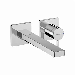 Встраиваемый в стену смеситель для раковины Tecturis E длина излива 22,5см, Hansgrohe 73051000 Hansgrohe