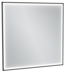 Зеркало 80х80 см, цвет рамы чёрный сатин, с подсветкой, Jacob Delafon EB1435-S14 Jacob Delafon
