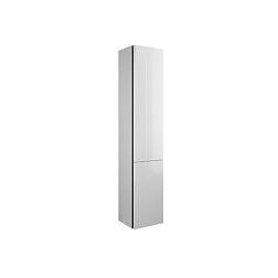 Шкаф-колонна Iveo 35х32х176 см, белый глянцевый, левый, подвесной монтаж, с бельевой корзиной, Burgbad HSIG035LF2833G0161 Burgbad