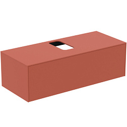 Модуль под раковину Conca 120х50,5х37 см, матовый закат, система push-to-open, Ideal Standard T3931Y3 Ideal Standard