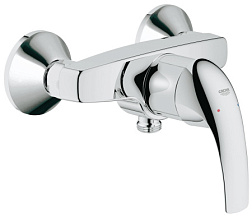 Настенный смеситель без излива BauCurve глубина 15.5 см, без лейки, Grohe 32807000 Grohe