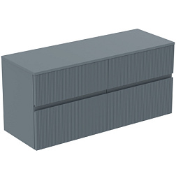 Модуль под раковину Finesse 120,2х44х55,8 см, 4 ящика, со столешницей, пепельно-голубой матовый, Ideal Standard E3426UQ Ideal Standard