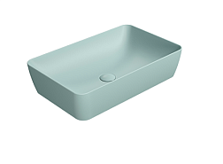 Накладная раковина Color-elements 60х38х14 см, цвет ghiaccio, санфарфор, GSI 903615 GSI