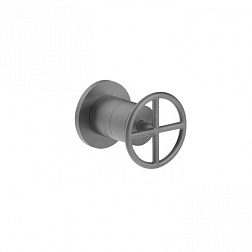 Лицевая часть встраиваемого вентиля Fontane bianche matt gun metal pvd, Fantini 47 P5 P291B Fantini