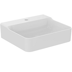 Подвесная раковина Conca 50х45х14,5 см, санфарфор, с отв. под смеситель, Ideal Standard T378501 Ideal Standard