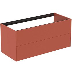 Модуль под раковину Conca 120х50,5х54 см, матовый закат, система push-to-open, Ideal Standard T3945Y3 Ideal Standard