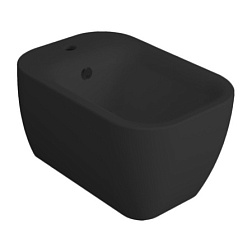 Биде Henges 38х55 см, цвет черный матовый, подвесное, без крышки, Simas HE19 nero matt*1 Simas