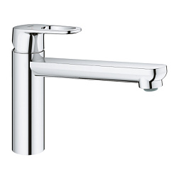 Смеситель для кухни BauFlow длина излива 22,2 см, поворотный излив, Grohe 31688000 Grohe