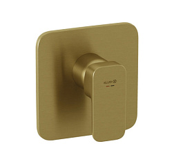 Лицевая часть встраиваемого смесителя Renon брашированное, 1 функция, золото, Kludi 42755N075 Kludi