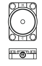 Опоры для напольного смесителя Tonic II, Ideal Standard A6133NU Ideal Standard