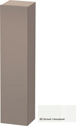 Шкаф-колонна DuraStyle 40х36х180 см, корпус-базальт матовый, фронт-белый глянцевый, правый, подвесной монтаж, Duravit DS1229R2243 Duravit