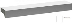Ручки для мебели Vivienne для шкафа-колонны, белый сатин, Jacob Delafon EB1579-F30 Jacob Delafon