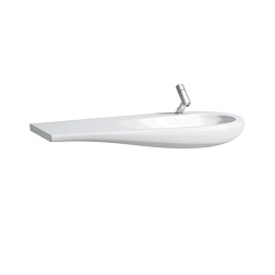 Подвесная раковина Ilbagnoalessi one 120х50х16,5 см, 1 отверстие для смесителя, столешница слева, с lcc покрытием, санфарфор, Laufen 8.1497.4.400.104.1 Laufen