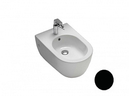 Биде Fusion 35,5х54 см, черный матовый, подвесное, без крышки, Hatria A0Y1D902 Hatria