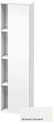Шкаф-колонна DuraStyle 50х24х180 см, корпус-белый матовый, фронт-белый глянцевый, правый, подвесной монтаж, Duravit DS1248R2218 Duravit
